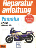 YAMAHA FZ750 MOTORRAD REPARATUR ANLEITUNG 98 SEITE DEUTSCH