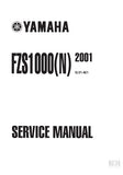 YAMAHA FZS1000 (N) MOTORCYCLE SERVICE MANUAL 403 PAGES ENGLISH