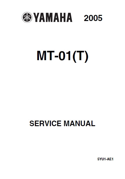 YAMAHA MT-01(T) MOTORCYCLE SERVICE MANUAL 435 PAGES ENGLISH
