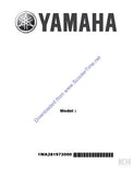 YAMAHA XC125 SCOOTER SERVICE MANUAL 175 PAGES ENGLISH