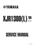 YAMAHA XJR1300 (L) MOTORCYCLE SERVICE MANUAL 346 PAGES ENGLISH