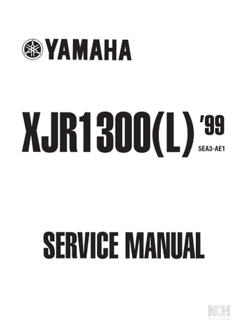 YAMAHA XJR1300 (L) MOTORCYCLE SERVICE MANUAL 346 PAGES ENGLISH