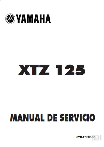 YAMAHA XTZ125 MOTOCICLETA MANUAL DE SERVICIO 265 PAGINA ESPANOL