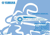 YAMAHA XV17AWX(C) XV17ASX(C) XV17ATX(C) XV17ATSX(C) MOTORCYCLE OWNERS MANUAL 110 PAGES ENGLISH