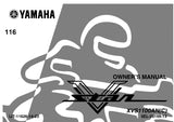 YAMAHA XVS1100AN(C) V STAR MOTORCYCLE OWNER'S MANUAL 108 PAGES ENG