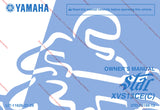 YAMAHA XVS13CE(C) STAR MOTORCYCLE OWNERS MANUAL 100 PAGES ENGLISH