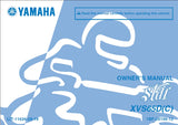 YAMAHA XVS65D MOTORCYCLE OWNER'S MANUAL 98 PAGES ENGLISH