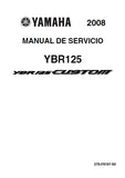 YAMAHA YBR125 MOTOCICLETA MANUAL DE SERVICIO 326 PAGINA ESPANOL