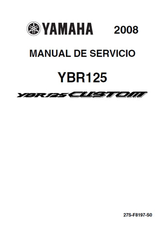 YAMAHA YBR125 MOTOCICLETA MANUAL DE SERVICIO 326 PAGINA ESPANOL