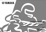 YAMAHA YZF-R6P YZF-R6PC MOTORCYCLE OWNER'S MANUAL 128 PAGES ENG