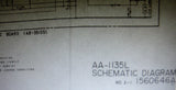AKAI AA-1135L RECEIVER SCHEMATIC DIAGRAMS 2 PAGES ENG