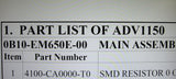 AKAI ADV-1150 DVD PLAYER SCHEMS PCBS AND PARTS LIST 29 PAGES ENG