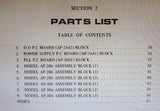 AKAI AP-206 AP-306 2 SPEED DIRECT DRIVE AUTO RETURN TURNTABLE PARTS LIST 17 PAGES ENG
