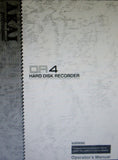 AKAI DR4 HARD DISC RECORDER SOFTWARE V1.0 OPERATOR'S MANUAL 79 PAGES ENG