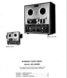AKAI GX-221 GX-221D GX-225D REEL TO REEL STEREO TAPE RECORDER SERVICE MANUAL INC BLK DIAGS SCHEMS PCBS AND PARTS LIST 57 PAGES ENG