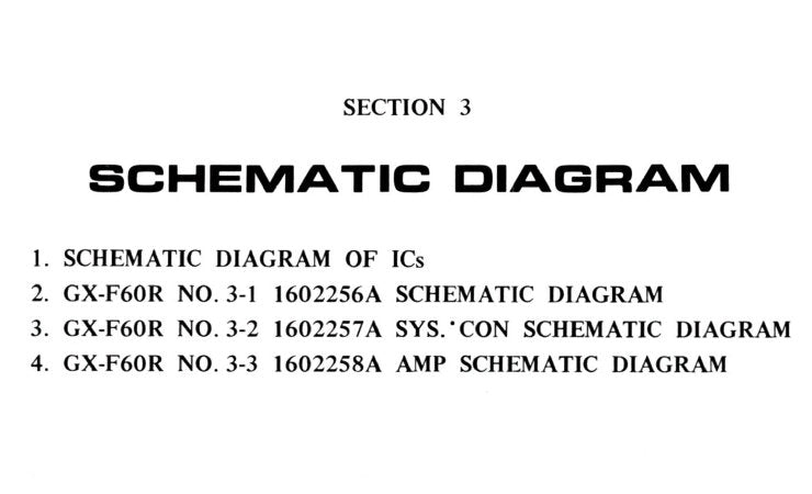 AKAI GX-F60R STEREO CASSETTE TAPE DECK SCHEMATIC DIAGRAMS 9 PAGES ENG