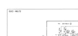 AKAI GXC-46 GXC-46D CASSETTE STEREO TAPE DECK SCHEMATIC DIAGRAMS 4 PAGES ENG