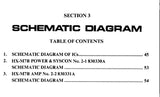 AKAI HX-M7R AUTO REVERSE STEREO CASSETTE TAPE DECK SCHEMATIC DIAGRAMS 11 PAGES ENG