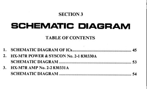 AKAI HX-M7R AUTO REVERSE STEREO CASSETTE TAPE DECK SCHEMATIC DIAGRAMS 11 PAGES ENG