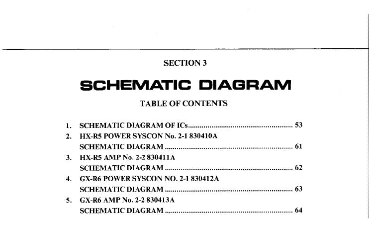 AKAI HX-R5 GX-R6 STEREO CASSETTE TAPE DECK SET OF SCHEMATICS 12 PAGES ENG