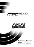 AKAI MPC4000 MUSIC PRODUCTION CENTER REFERENCE MANUAL 266 PAGES ENG