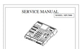 AKAI MPC5000 MUSIC PRODUCTION CENTER SERVICE MANUAL INC BLK DIAGS WIRING DIAG SCHEMS PCBS AND PARTS LIST 50 PAGES ENG