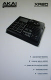 AKAI XR20 BEAT PRODUCTION CENTER QUICKSTART MANUAL INC CONN DIAG 76 PAGES ENG ESP FRANC DEUT ITAL