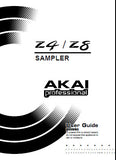 AKAI Z4 Z8 SAMPLER USER GUIDE INC CONN DIAG 106 PAGES ENG