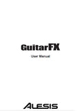 ALESIS GUITAR FX USER MANUAL 40 PAGES ENG