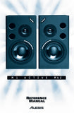 ALESIS M1 ACTIVE MKII BIAMPLIFIED REFERENCE MONITORS REFERENCE MANUAL IN TRSHOOT GUIDE 44 PAGES ENG
