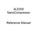 ALESIS NANOCOMPRESSOR DYNAMICS PROCESSOR REFERENCE MANUAL 30 PAGES ENG