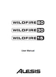 ALESIS WILDFIRE 60 30 15 GUITAR AMPLIFIER USER MANUAL 48 PAGES ENG