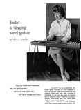 BUILD A SINGING STEEL GUITAR BOOK 5 PAGES ENG