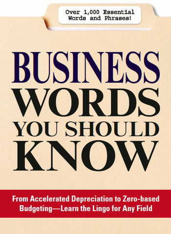 BUSINESS WORDS YOU SHOULD KNOW 259 PAGES IN ENGLISH