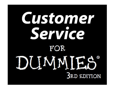 CUSTOMER SERVICE FOR DUMMIES 400 PAGES IN ENGLISH