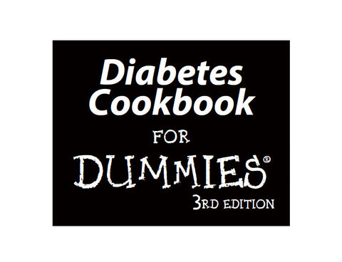 DIABETES COOKBOOK FOR DUMMIES 388 PAGES IN ENGLISH
