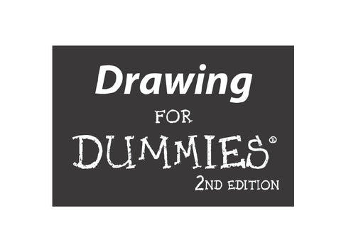 DRAWING FOR DUMMIES 376 PAGES IN ENGLISH