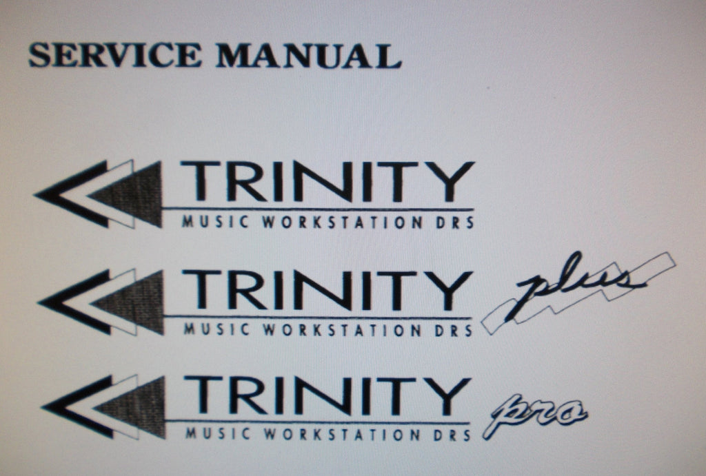 KORG TRINITY MUSIC WORKSTATION TRINITY TRINITY PLUS TRINITY PRO SERVICE MANUAL INC BLK DIAG SCHEMS PCBS AND PARTS LIST 78 PAGES ENG