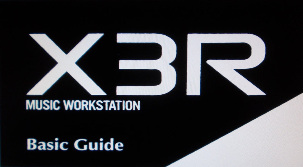 KORG X3R MUSIC WORKSTATION BASIC GUIDE INC CONN DIAGS 55 PAGES ENG