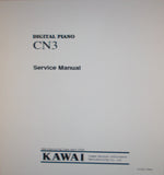 KAWAI CN3 DIGITAL PIANO SERVICE MANUAL INC BLK DIAG SCHEMS PCBS AND PARTS LIST 36 PAGES ENG