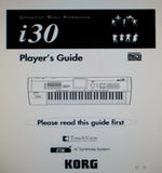 KORG i30 INTERACTIVE MUSIC WORKSTATION PLAYER'S GUIDE 173 PAGES ENG