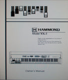 HAMMOND XK-1 DRAWBAR KEYBOARD OWNER'S MANUAL INC DIAGS PLUS CONN DIAGS AND TRSHOOT GUIDE 108 PAGES ENG