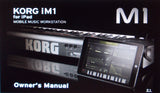 KORG iM1 MOBILE MUSIC WORKSTATION FOR iPAD OWNER'S MANUAL 65 PAGES ENG