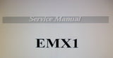 KORG EMX-1 ELECTRIBE MX MUSIC PRODUCTION STATION SERVICE MANUAL INC BLK DIAG SCHEMS PCBS AND PARTS LIST 24 PAGES ENG