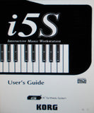 KORG i5S INTERACTIVE MUSIC WORKSTATION USER'S GUIDE INC CONN DIAGS 219 PAGES ENG