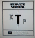 HAMMOND XTP T-100 T-200 T-200-1 T-200-2 T-262 T-300 T-400 ORGANS SERVICE MANUAL INC SCHEMS PCBS AND PARTS LIST 51 PAGES ENG