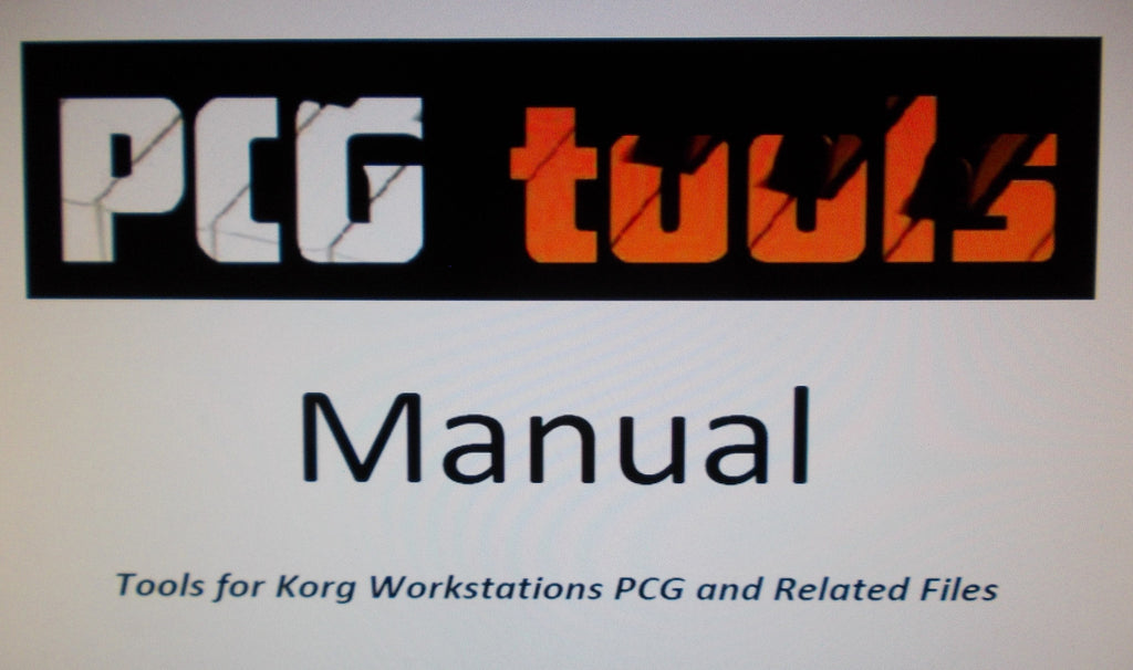 KORG WORKSTATION PCG AND RELATED FILES TOOLS MANUAL INC TRSHOOT GUIDE 143 PAGES ENG