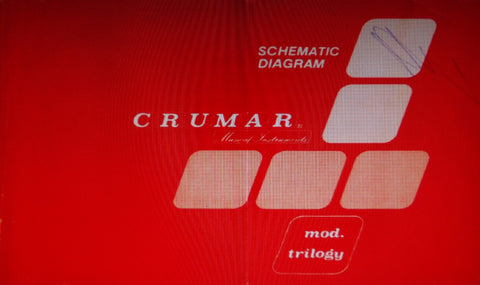 CRUMAR TRILOGY POLYPHONIC SYNTHESIZER SET OF SCHEMATICS PCBS AND PARTS LIST 26 PAGES ENG