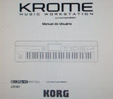 KORG KROME MUSIC WORKSTATION MANUAL DO USUARIO INC CONN DIAGS AND PROBLEMAS E POSSIVEIS SOLUCOES 134 PAGES PORT-BR