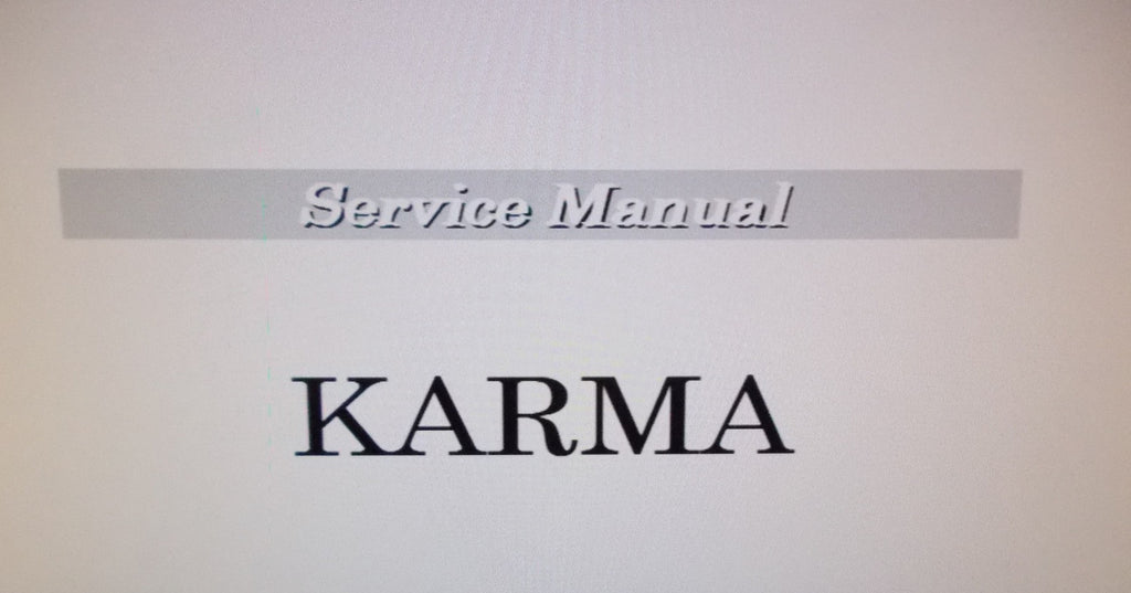 KORG KARMA MUSIC WORKSTATION SERVICE MANUAL INC BLK DIAG SCHEMS PCBS AND PARTS LIST 17 PAGES ENG